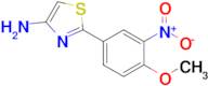 2-(4-Methoxy-3-nitrophenyl)thiazol-4-amine