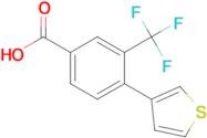 4-(Thiophen-3-yl)-3-(trifluoromethyl)benzoic acid