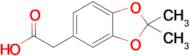 2-(2,2-Dimethylbenzo[d][1,3]dioxol-5-yl)acetic acid