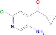 (5-Amino-2-chloropyridin-4-yl)(cyclopropyl)methanone