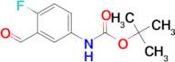 Tert-Butyl (4-fluoro-3-formylphenyl)carbamate