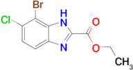 Ethyl 7-bromo-6-chloro-1H-benzo[d]imidazole-2-carboxylate