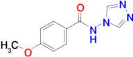 4-Methoxy-N-(4H-1,2,4-triazol-4-yl)benzamide