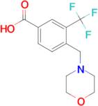 4-(Morpholinomethyl)-3-(trifluoromethyl)benzoic acid