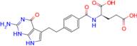 (2R)-2-{[4-(2-{2-amino-4-oxo-3H,4H,7H-pyrrolo[2,3-d]pyrimidin-5-yl}ethyl)phenyl]formamido}pentanedioic acid