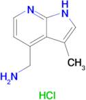 (3-Methyl-1H-pyrrolo[2,3-b]pyridin-4-yl)methanamine hydrochloride