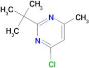 2-tert-Butyl-4-chloro-6-methylpyrimidine