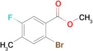 Methyl 2-bromo-5-fluoro-4-methylbenzoate