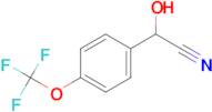 2-Hydroxy-2-(4-(trifluoromethoxy)phenyl)acetonitrile