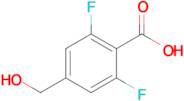 2,6-DIFLUORO-4-(HYDROXYMETHYL)BENZOIC ACID