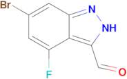 6-Bromo-4-fluoro-1H-indazole-3-carbaldehyde
