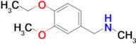 [(4-Ethoxy-3-methoxyphenyl)methyl](methyl)amine