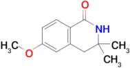 6-Methoxy-3,3-dimethyl-3,4-dihydroisoquinolin-1(2H)-one