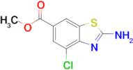 Methyl 2-amino-4-chlorobenzo[d]thiazole-6-carboxylate