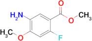 Methyl 5-amino-2-fluoro-4-methoxybenzoate