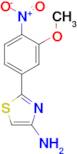 2-(3-Methoxy-4-nitrophenyl)thiazol-4-amine