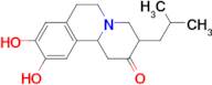 9,10-Dihydroxy-3-isobutyl-3,4,6,7-tetrahydro-1H-pyrido[2,1-a]isoquinolin-2(11bH)-one