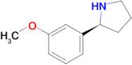 (S)-2-(3-Methoxyphenyl)pyrrolidine