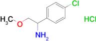 1-(4-Chlorophenyl)-2-methoxyethanamine hydrochloride