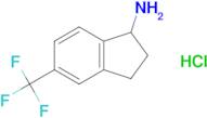 5-(Trifluoromethyl)-2,3-dihydro-1H-inden-1-amine hydrochloride