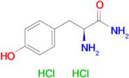 (S)-2-Amino-3-(4-hydroxyphenyl)propanamide dihydrochloride