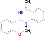 2-Methoxy-N-(2-methoxyphenyl)benzimidamide