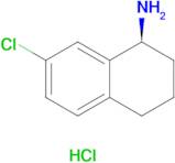 (S)-7-Chloro-1,2,3,4-tetrahydronaphthalen-1-amine hydrochloride