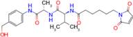 6-(2,5-Dioxo-2,5-dihydro-1H-pyrrol-1-yl)-N-((S)-1-(((S)-1-((4-(hydroxymethyl)phenyl)amino)-1-oxopropan-2-yl)amino)-3-methyl-1-oxobutan-2-yl)hexanamide
