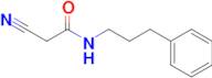 2-Cyano-N-(3-phenylpropyl)acetamide