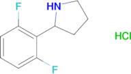 2-(2,6-Difluorophenyl)pyrrolidine hydrochloride