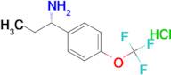 (S)-1-(4-(Trifluoromethoxy)phenyl)propan-1-amine hydrochloride