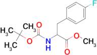 Methyl 2-((tert-butoxycarbonyl)amino)-3-(4-fluorophenyl)propanoate