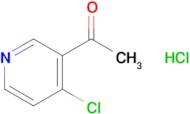 1-(4-Chloropyridin-3-yl)ethanone hydrochloride