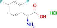 (S)-2-Amino-2-(2,4-difluorophenyl)acetic acid hydrochloride