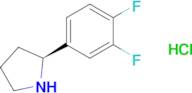 (S)-2-(3,4-Difluorophenyl)pyrrolidine hydrochloride