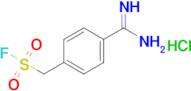 (4-Carbamimidoylphenyl)methanesulfonyl fluoride hydrochloride