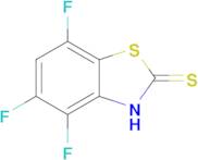 4,5,7-Trifluorobenzo[d]thiazole-2(3H)-thione