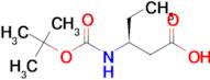 (S)-3-((tert-Butoxycarbonyl)amino)pentanoic acid