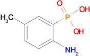 (2-Amino-5-methylphenyl)phosphonic acid