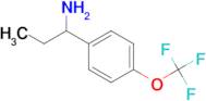 1-(4-(Trifluoromethoxy)phenyl)propan-1-amine