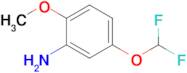 5-(Difluoromethoxy)-2-methoxyaniline