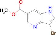 Methyl 3-bromo-1H-pyrrolo[3,2-b]pyridine-6-carboxylate