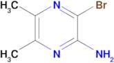 3-Bromo-5,6-dimethylpyrazin-2-amine