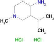 3-Isopropyl-1-methylpiperidin-4-amine dihydrochloride