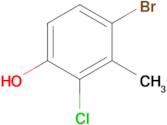 4-Bromo-2-chloro-3-methylphenol