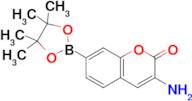 3-Amino-7-(4,4,5,5-tetramethyl-1,3,2-dioxaborolan-2-yl)-2H-chromen-2-one