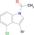 1-Acetyl-3-bromo-4-chloroindole
