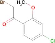 2-Bromo-1-(4-chloro-2-methoxyphenyl)ethanone