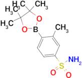 3-Methyl-4-(4,4,5,5-tetramethyl-1,3,2-dioxaborolan-2-yl)benzenesulfonamide