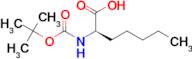 (R)-2-((tert-Butoxycarbonyl)amino)heptanoic acid